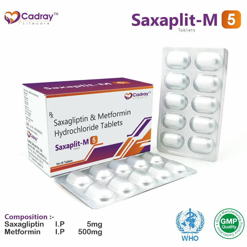 Saxagliptin and Metformin tablet PCD pharma franchise